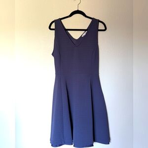 Lauren Conrad Sleeveless Blue Shift Dress Size XXL